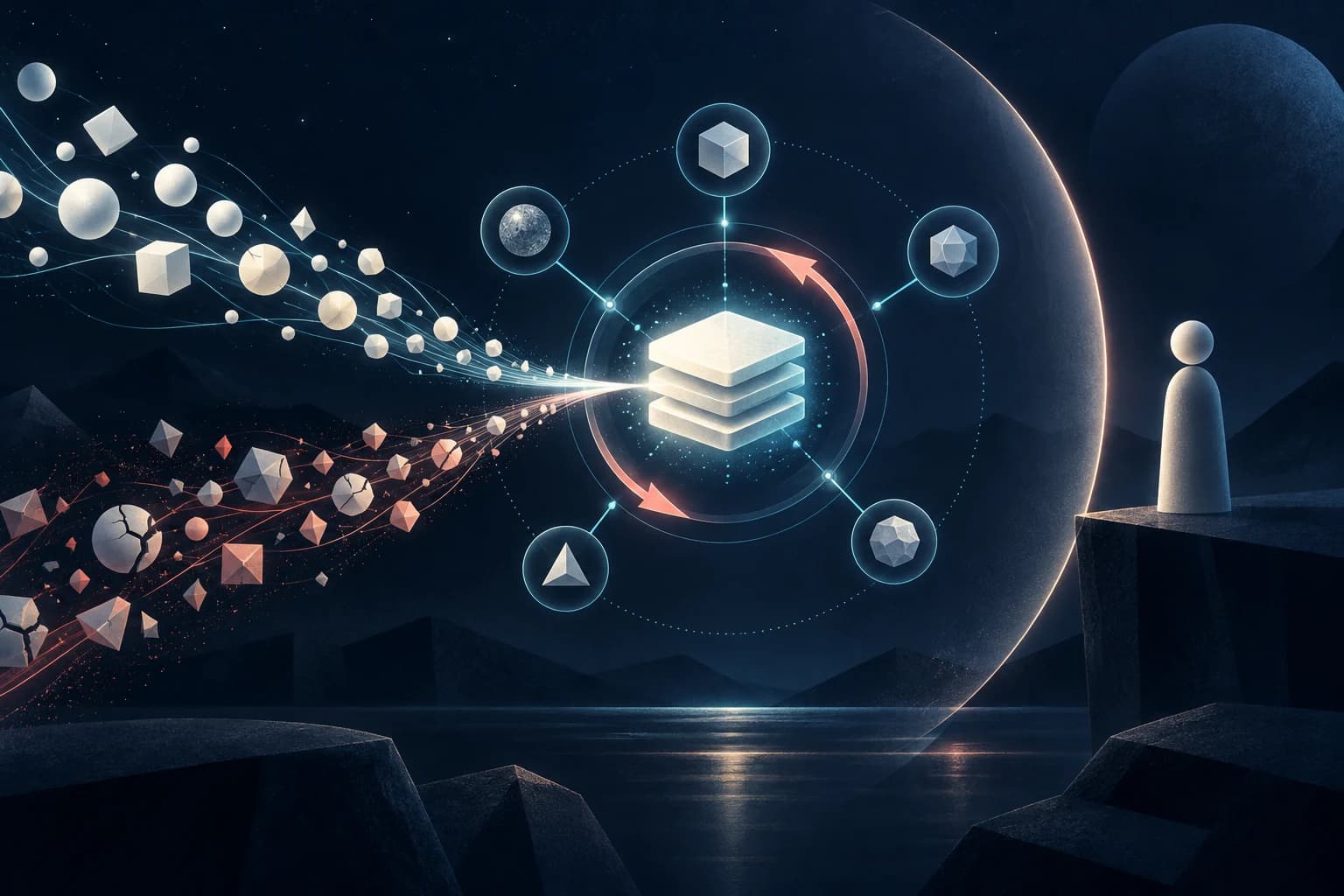 Des trajectoires réussies et échouées convergent vers une mémoire de compétence réversible et vérifiable.