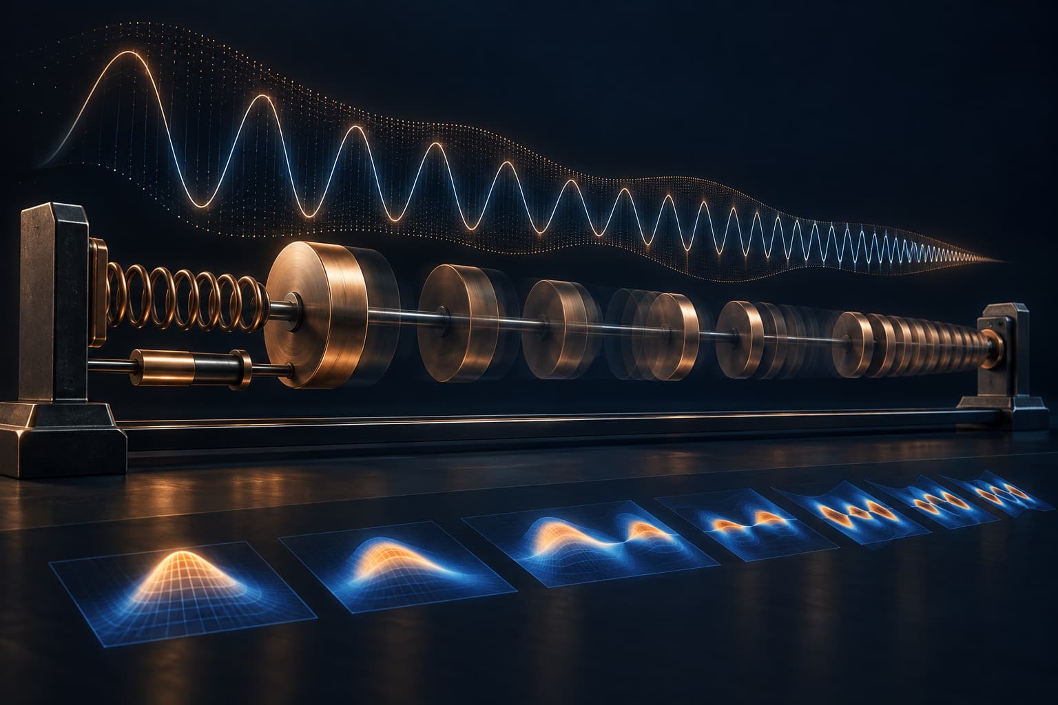Un modèle hybride suit l’évolution rapide des fréquences propres d’une structure.