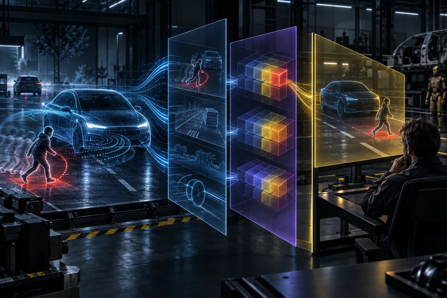 Une analyse de danger automobile sépare une narration plausible des critères de classification du risque.